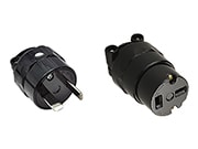 壊れやすいＴ型コネクタとプラグ。今は使用出来ない。